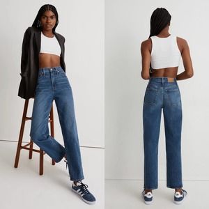 NEW The Petite Perfect Vintage Straight Jean Mayfield Wash Size 29P NWT